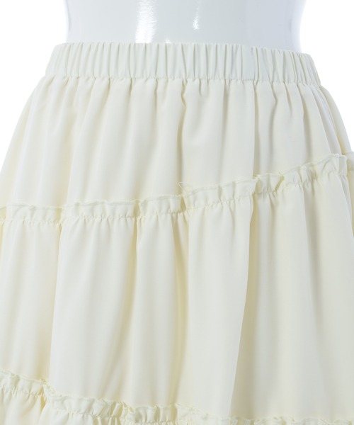 Edit Sheen（エディットシーン）の「ランダムティアードスカート（スカート・レディース・ホワイト/ブラック・M）」の22枚目の写真