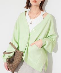 SLOBE IENA | スムースニットカーディガン(カーディガン/ボレロ)