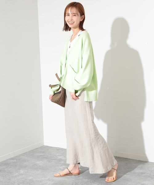 SLOBE IENA（スローブイエナ）の「スムースニットカーディガン