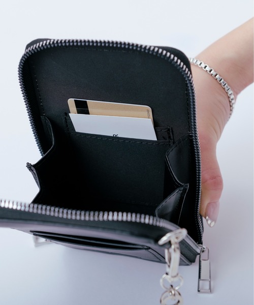 Ellno Loset（エルノロゼット）の「モバイルショルダーボールチェーンバッグ（ショルダーバッグ・メンズ・ブラック・FREE）」の7枚目の写真
