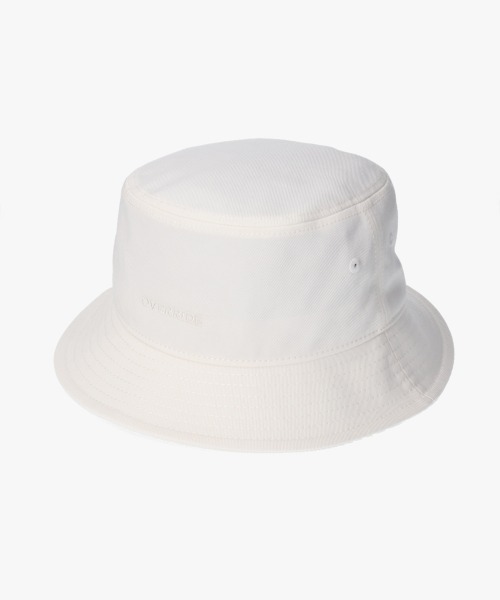 OVERRIDE（オーバーライド）の「OVERRIDE  OGC TWILL BUCKET HAT SG / オーバーライド（ハット・レディース・ブラック/ベージュ/グリーン/ホワイト/ブルー・58cm/60cm）」の2枚目の写真