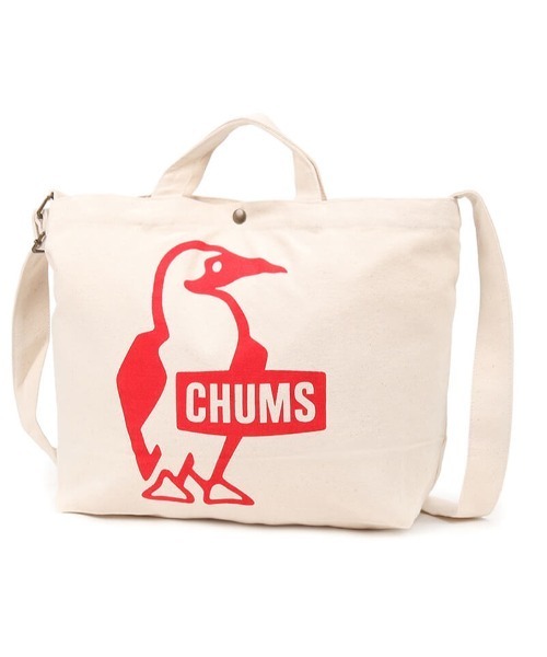 CHUMS（チャムス）の「【CHUMS/チャムス】 Boody Canvas Shoulder（ショルダーバッグ・メンズ・ホワイト/ブラック/レッド/グリーン系その他/ブラック×ホワイト/ミント/ブラウン・FREE）」の7枚目の写真