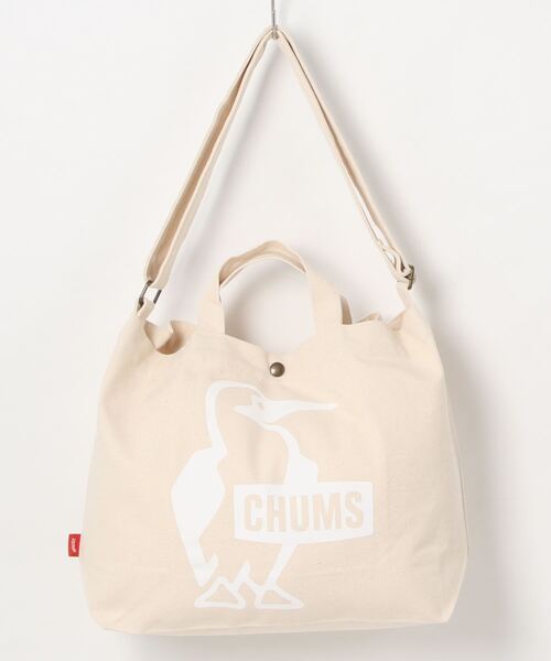 CHUMS（チャムス）の「【CHUMS/チャムス】 Boody Canvas Shoulder（ショルダーバッグ・メンズ・ホワイト/ブラック/レッド/グリーン系その他/ブラック×ホワイト/ミント/ブラウン・FREE）」の16枚目の写真