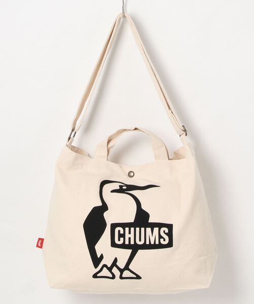CHUMS（チャムス）の「【CHUMS/チャムス】 Boody Canvas Shoulder（ショルダーバッグ・メンズ・ホワイト/ブラック/レッド/グリーン系その他/ブラック×ホワイト/ミント/ブラウン・FREE）」の17枚目の写真