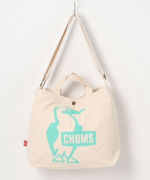 CHUMS（チャムス）の「【CHUMS/チャムス】 Boody Canvas Shoulder（ショルダーバッグ・メンズ・ホワイト/ブラック/レッド/グリーン系その他/ブラック×ホワイト/ミント/ブラウン・FREE）」の18枚目の写真