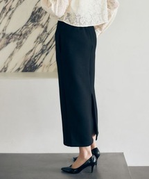 mysty woman | 【黒田真友香コラボ】スリットナロースカート 190966(スカート)