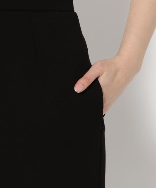 mysty woman（ミスティウーマン）の「【黒田真友香コラボ】スリットナロースカート 190966（スカート・レディース・ブラック/ピンクベージュ/オフホワイト・MEDIUM/LARGE）」の14枚目の写真