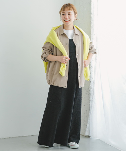 ITEMS URBANRESEARCH(アイテムズ アーバンリサーチ)の「総裏TRコーチジャケット(ブルゾン・メンズ・ブラック/ライトグレー/ベージュ・MEDIUM/LARGE)」の18枚目の写真