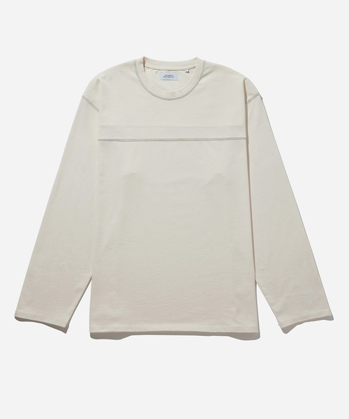 サタデーズニューヨークシティ　 ホワイト長袖ティーシャツ L Saturdays NYC [TIME SALE] サタデーズ ニューヨークシティ ロゴ