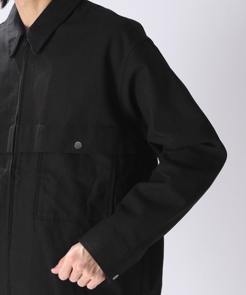 niko and...（ニコアンド）の「カルゼジップブルゾン（ブルゾン・メンズ・ブラック/アイボリー/その他1・LARGE/MEDIUM）」の20枚目の写真