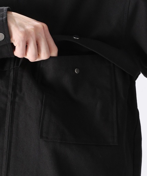 niko and...（ニコアンド）の「カルゼジップブルゾン（ブルゾン・メンズ・ブラック/アイボリー/その他1・LARGE/MEDIUM）」の21枚目の写真