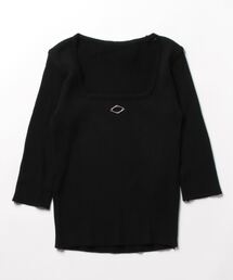 【即発送】MISCHIEF SQUARE NECK KNITTED ミスチーフ MSCHF（ミスチーフ）の「MISCHIEF/ミスチーフ/SQUARE NECK RIB