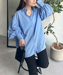 prose verse | パールボタン袖ボリュームシャツ(シャツ/ブラウス)