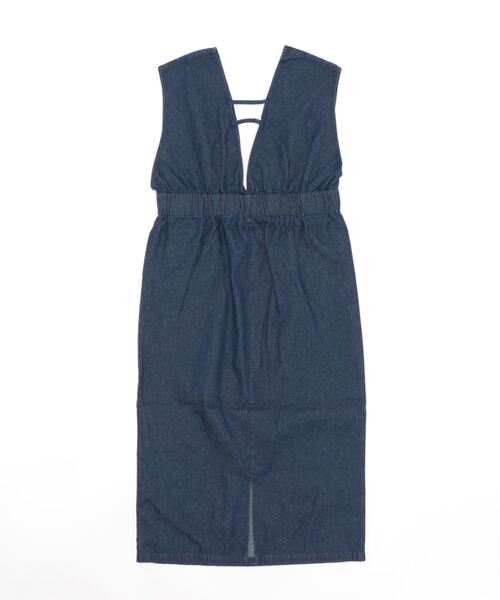 ehka sopo（エヘカソポ）の「デニムジャンパースカート（ジャンパースカート・レディース・ブルー/ネイビー/ブラック・ﾌﾘ-）」の16枚目の写真