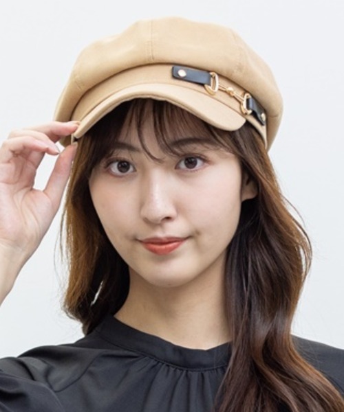 clear（クリア）の「ビットパーツキャスケット（キャスケット・レディース・ベージュ・F）」の4枚目の写真