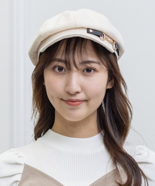 clear（クリア）の「ビットパーツキャスケット（キャスケット・レディース・ベージュ・F）」の8枚目の写真