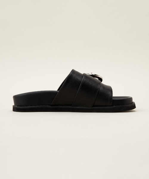 LE VERNIS(ル・ベルニ)の「LE VERNIS(ル・ベルニ)POIRE SANDALS(サンダル・レディース・ブラック/アイボリー/グリーン・23cm/23.5cm/24cm/24.5cm)」の7枚目の写真