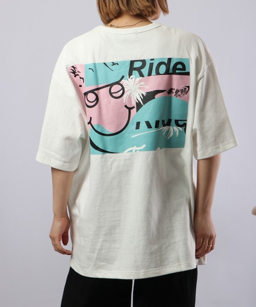 FUNALIVE(ファンアライブ)の「ヘビーウェイトオーバーサイズプリントTEE 半袖(Tシャツ/カットソー・メンズ・ベージュ系その他2/ネイビー/ホワイト系その他4/ブラック系その他3/ホワイト系その他6/ホワイト系その他5/ブラック系その他/ベージュ系その他/ホワイト系その他2/ブラック系その他2/ホワイト系その他3/ホワイト系その他・M/L)」の7枚目の写真