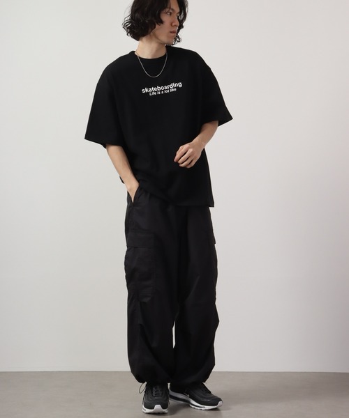 FUNALIVE(ファンアライブ)の「ヘビーウェイトオーバーサイズプリントTEE 半袖(Tシャツ/カットソー・メンズ・ベージュ系その他2/ネイビー/ホワイト系その他4/ブラック系その他3/ホワイト系その他6/ホワイト系その他5/ブラック系その他/ベージュ系その他/ホワイト系その他2/ブラック系その他2/ホワイト系その他3/ホワイト系その他・M/L)」の13枚目の写真