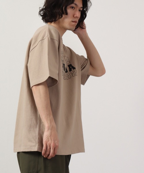 FUNALIVE(ファンアライブ)の「ヘビーウェイトオーバーサイズプリントTEE 半袖(Tシャツ/カットソー・メンズ・ベージュ系その他2/ネイビー/ホワイト系その他4/ブラック系その他3/ホワイト系その他6/ホワイト系その他5/ブラック系その他/ベージュ系その他/ホワイト系その他2/ブラック系その他2/ホワイト系その他3/ホワイト系その他・M/L)」の21枚目の写真