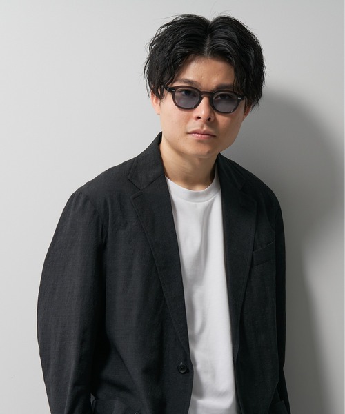 Name.（ネーム）の「ウェリントン型 サングラス｜Name.（サングラス・メンズ・ダークグレー/グレー/ブラック・FREE）」の9枚目の写真