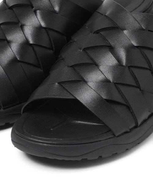 GLOBAL WORK（グローバルワーク）の「らくごこちライトサンダル/メッシュ/183417（サンダル・メンズ・ダークブラウン/ブラック・MEDIUM/LARGE）」の7枚目の写真