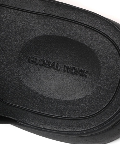 GLOBAL WORK（グローバルワーク）の「らくごこちライトサンダル/メッシュ/183417（サンダル・メンズ・ダークブラウン/ブラック・MEDIUM/LARGE）」の10枚目の写真