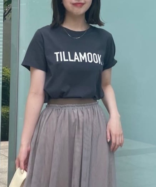 RIVE DROITE(リヴドロワ)の「2枚セット/パックTシャツ(Tシャツ/カットソー・レディース・ホワイト/チャコールグレー・FREE)」の1枚目の写真