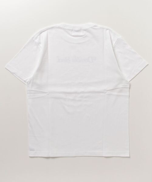 DOUBLE STEAL(ダブルスティール)の「カールロゴ Tシャツ(Tシャツ/カットソー・メンズ・ホワイト/ブラック/エメラルド/ホワイト系その他・MEDIUM/LARGE/X-LARGE)」の12枚目の写真
