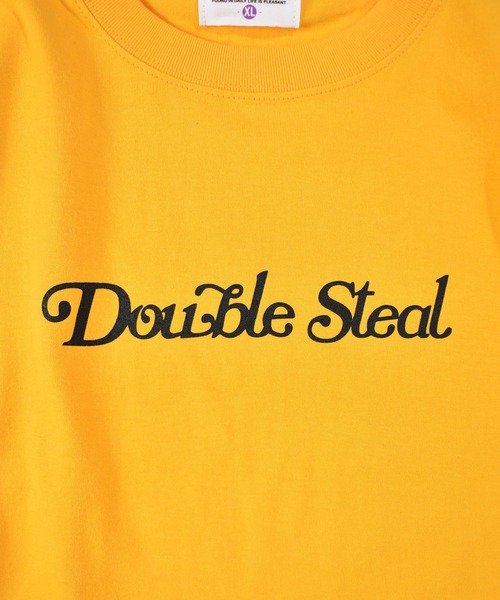DOUBLE STEAL(ダブルスティール)の「カールロゴ Tシャツ(Tシャツ/カットソー・メンズ・ホワイト/ブラック/エメラルド/ホワイト系その他・MEDIUM/LARGE/X-LARGE)」の16枚目の写真