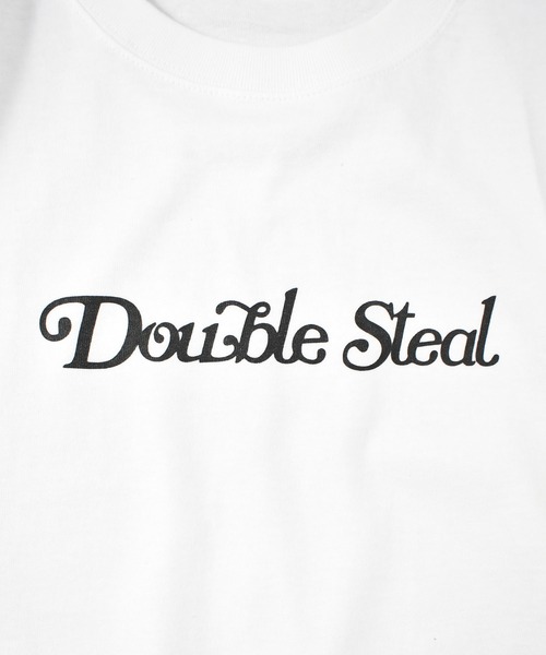 DOUBLE STEAL(ダブルスティール)の「カールロゴ Tシャツ(Tシャツ/カットソー・メンズ・ホワイト/ブラック/エメラルド/ホワイト系その他・MEDIUM/LARGE/X-LARGE)」の14枚目の写真