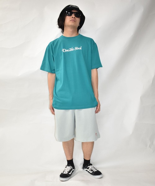 DOUBLE STEAL(ダブルスティール)の「カールロゴ Tシャツ(Tシャツ/カットソー・メンズ・ホワイト/ブラック/エメラルド/ホワイト系その他・MEDIUM/LARGE/X-LARGE)」の18枚目の写真