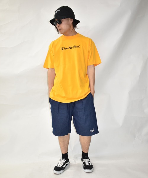 DOUBLE STEAL(ダブルスティール)の「カールロゴ Tシャツ(Tシャツ/カットソー・メンズ・ホワイト/ブラック/エメラルド/ホワイト系その他・MEDIUM/LARGE/X-LARGE)」の15枚目の写真