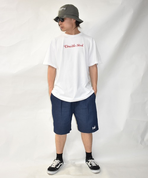 DOUBLE STEAL(ダブルスティール)の「カールロゴ Tシャツ(Tシャツ/カットソー・メンズ・ホワイト/ブラック/エメラルド/ホワイト系その他・MEDIUM/LARGE/X-LARGE)」の19枚目の写真