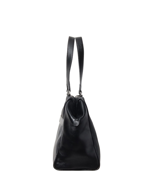 HIROKO HAYASHI（ヒロコハヤシ）の「◆FOGLIO（フォーリオ）ボストンバッグ（トートバッグ・レディース・シルバー系/ブラック・00）」の22枚目の写真