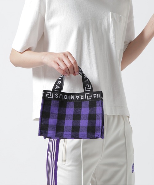 RAMIDUS（ラミダス）の「RAMIDUS/ラミダス/RAMIDUS MINI STORAGE BAG（トートバッグ・メンズ・パープル/レッド/ブルー/グリーン・F）」の9枚目の写真