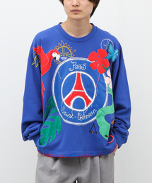 【Paris Saint-Germain × Esteban Cortazar】エンブレム刺しゅう スウェット