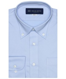 TOKYO SHIRTS（トウキョウシャツ）の「形態安定 ノーアイロン ボタンダウン 長袖ビジネスニットワイシャツ（ビジネスシャツ）」