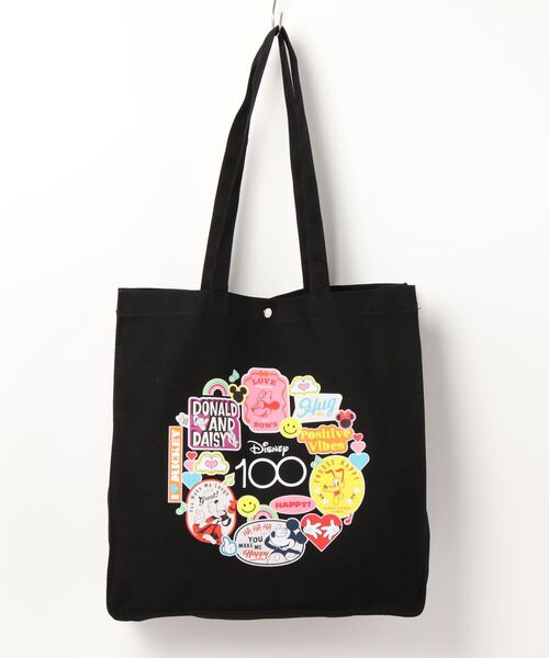 Disney（ディズニー）の「Disney100 トートバッグ（トートバッグ・レディース・ホワイト/ホワイト系その他3/ブラック系その他4/ブラック/ブラック系その他2/ブラック系その他/ホワイト系その他2/ホワイト系その他4/ブラック系その他3/ホワイト系その他・FREE）」の8枚目の写真