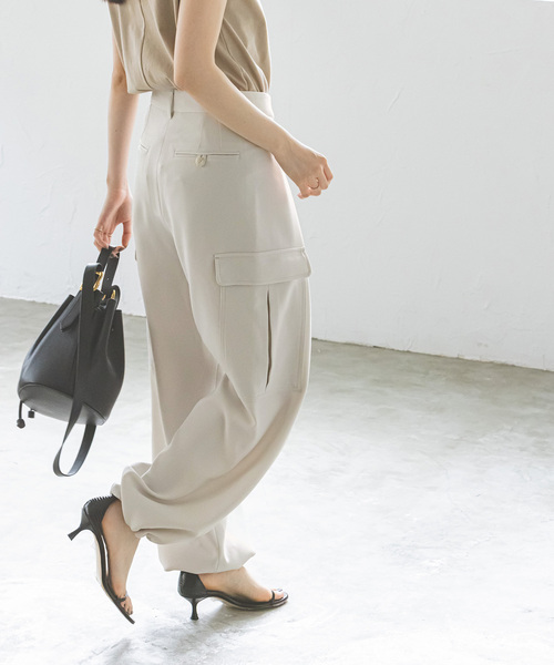 Noble（ノーブル）の「【PROVOKE】tuck cargoパンツ（カーゴパンツ  