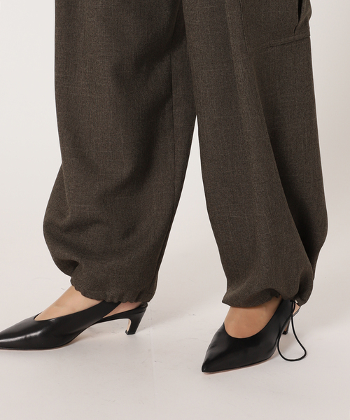 PROVOKE タックカーゴパンツ ブラウン　サイズ36 PROVOKE タックカーゴパンツ ブラウン サイズ36 【公式通販】