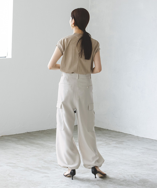 Noble（ノーブル）の「【PROVOKE】tuck cargoパンツ（カーゴパンツ  