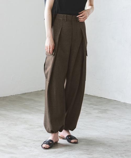 Noble（ノーブル）の「【PROVOKE】tuck cargoパンツ（カーゴパンツ