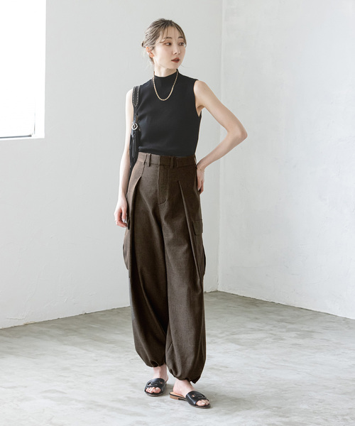 Noble（ノーブル）の「【PROVOKE】tuck cargoパンツ（カーゴパンツ  