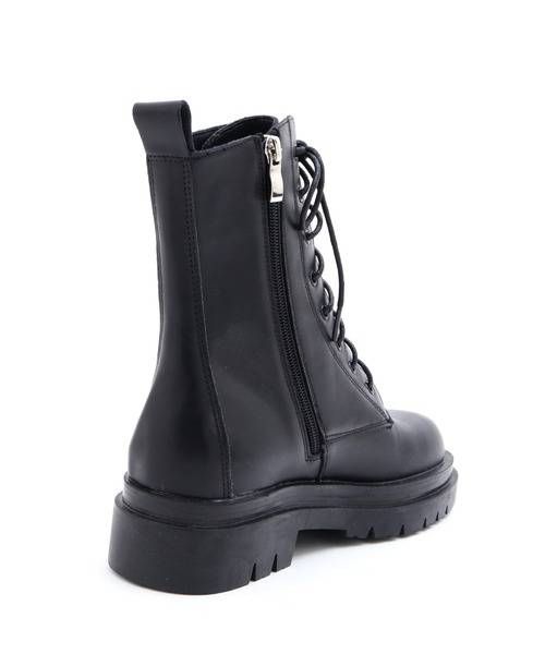 FREE'S MART（フリーズマート）の「◆シンプルレースアップブーツ（ブーツ・レディース・ブラック・MEDIUM/SMALL）」の7枚目の写真