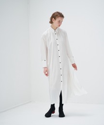 LANVIN en Bleu | トリアセローンシャツワンピース(シャツワンピース)