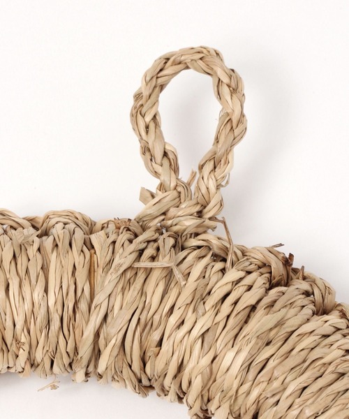 studio CLIP（スタディオクリップ）の「【daily CLIP】い草の鍋敷き 大（キッチンツール・レディース・ナチュラル・FREE）」の2枚目の写真