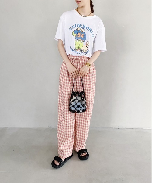 thank U more（サンキューモア）の「【Felicitations】巾着付き　ビーズ編みバック（クラッチバッグ・レディース・ブラック/シルバー/グリーン/ブラック系その他/ホワイト系その他・FREE）」の17枚目の写真