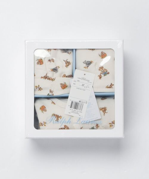 Polo ベア コットン 3ピース ギフト セット（ベビーギフト）｜POLO