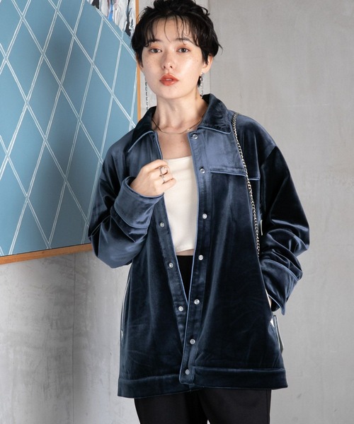 RAGEBLUE（レイジブルー）の「ベロアブルゾン（ブルゾン）」 - WEAR